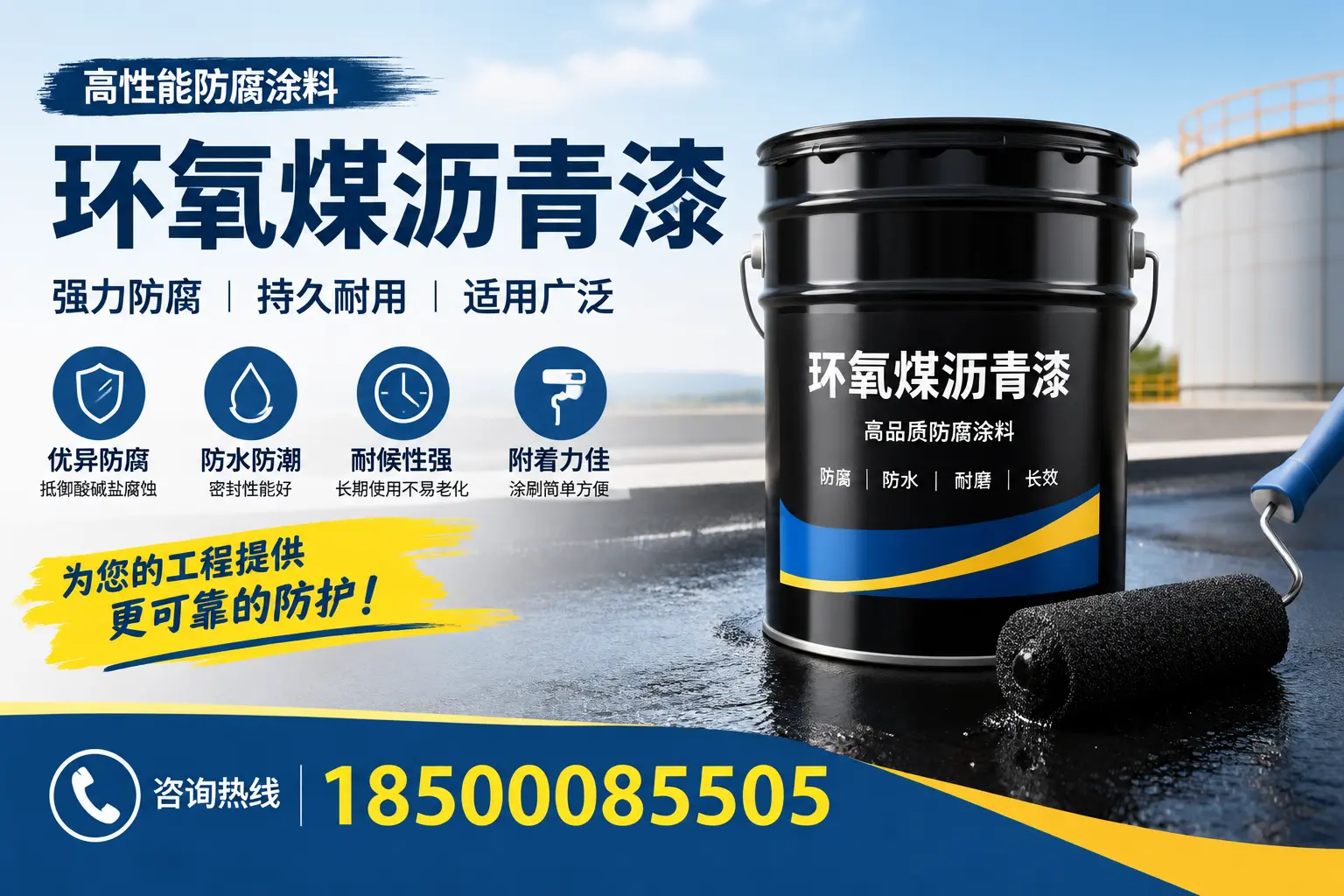 环氧煤沥青漆的施工步骤详解，万宁装修必备知识